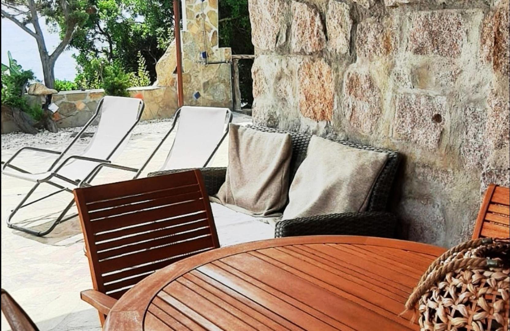 Villa Vera Trifamigliare Con Ingresso Diretto 20 Mt Al Mare Clima Wi-Fi Bbq Cala Liberotto Rom bilde